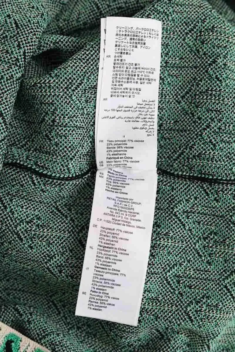 Gilet Sandro Vert en Viscose