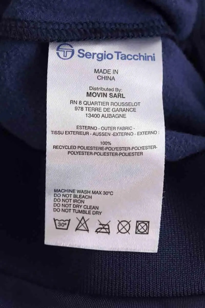 Gilet Sergio Tacchini Bleu en Synthétique