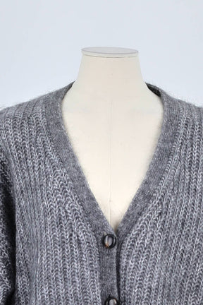 Gilet Sézane Gris en Polyamide