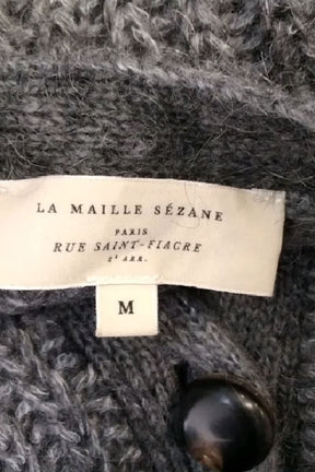 Gilet Sézane Gris en Polyamide