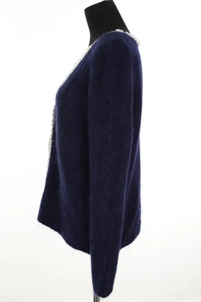 Gilet Sézane Marine en Laine