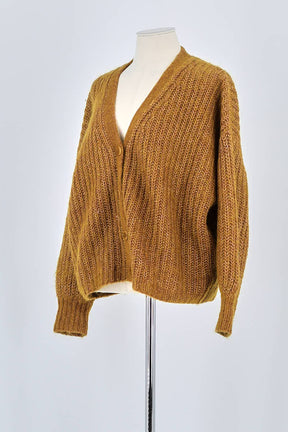 Gilet Sézane Marron en Polyamide