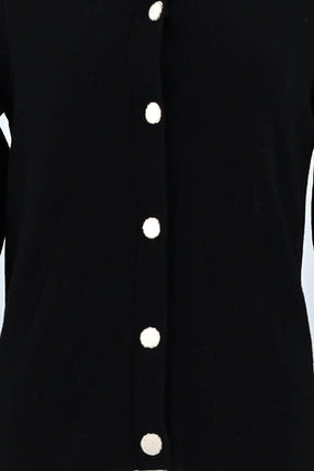 Gilet Sézane Noir en Laine