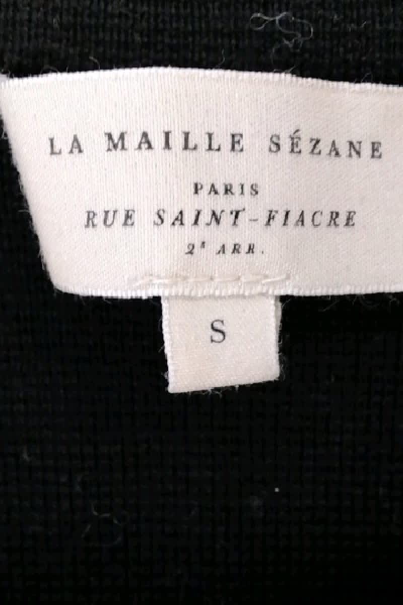 Gilet Sézane Noir en Laine