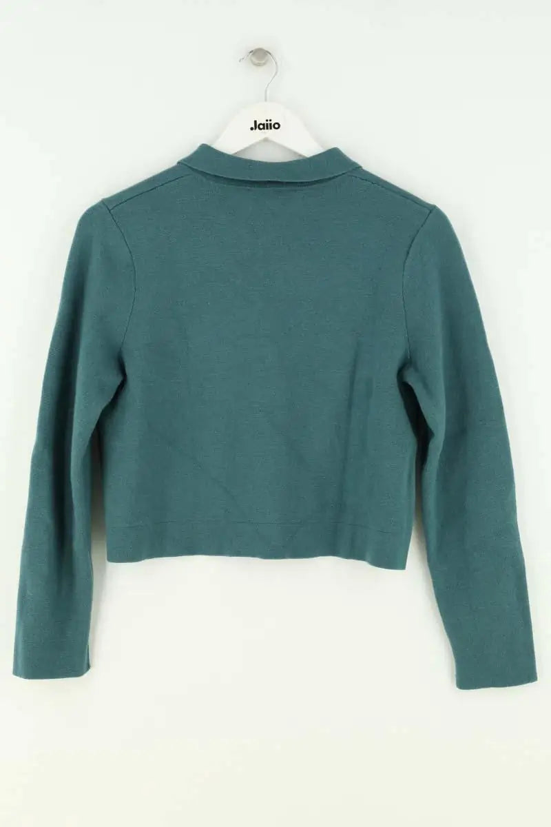 Gilet Sézane Vert en Laine