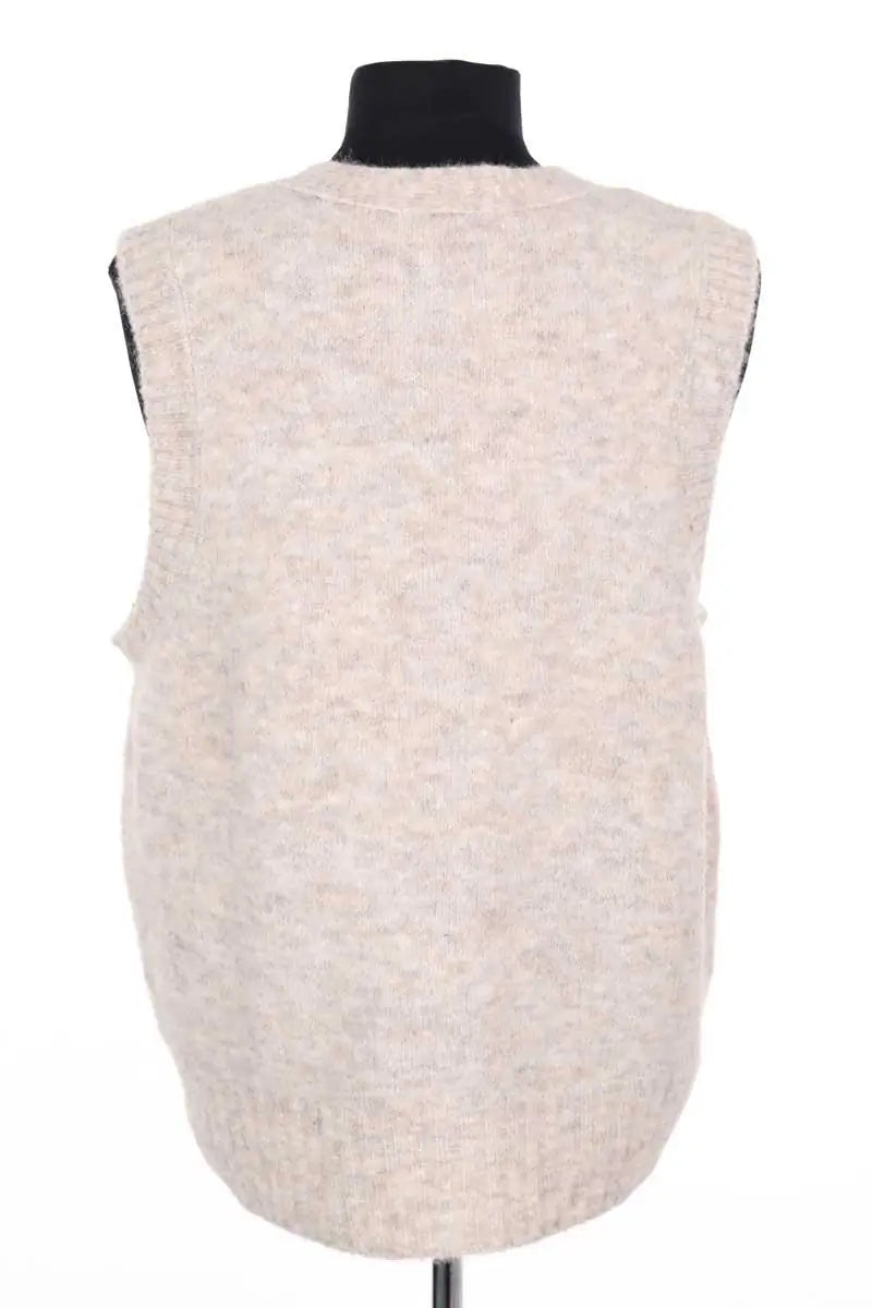 Gilet Soeur Fluo Ecru en Synthétique