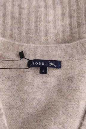 Gilet Soeur Fluo Ecru en Synthétique