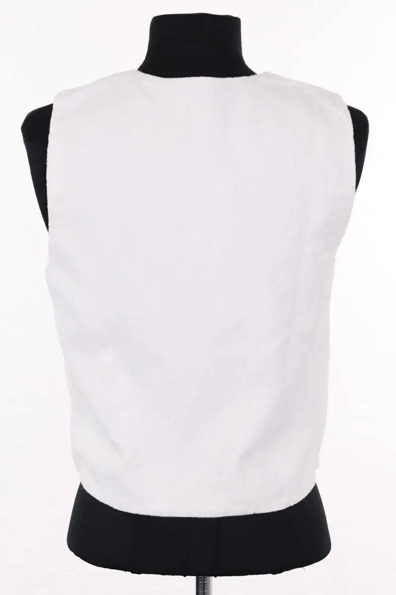 Gilet Songe Lab Blanc en Lin