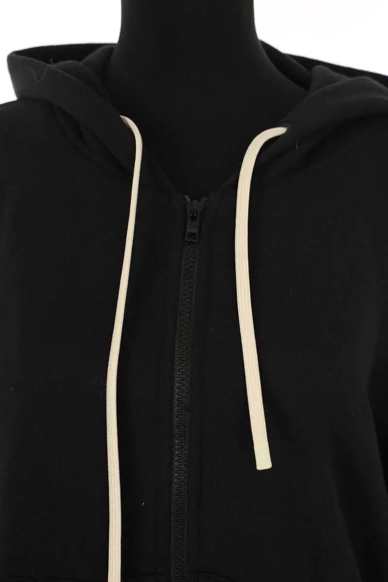 Gilet Sweet Pants Endless zip up Noir en Coton