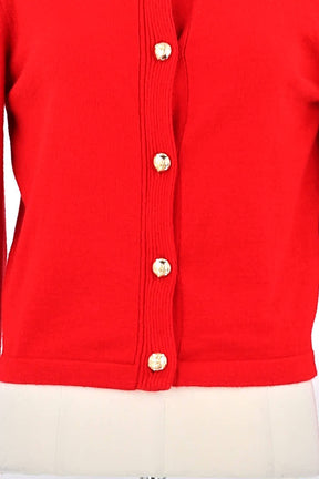 Gilet Tara Jarmon Rouge en Viscose