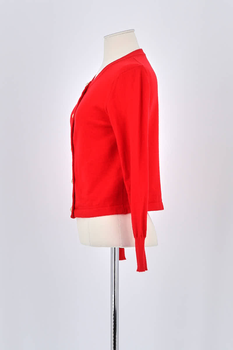 Gilet Tara Jarmon Rouge en Viscose
