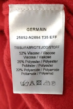 Gilet Tara Jarmon Rouge en Viscose