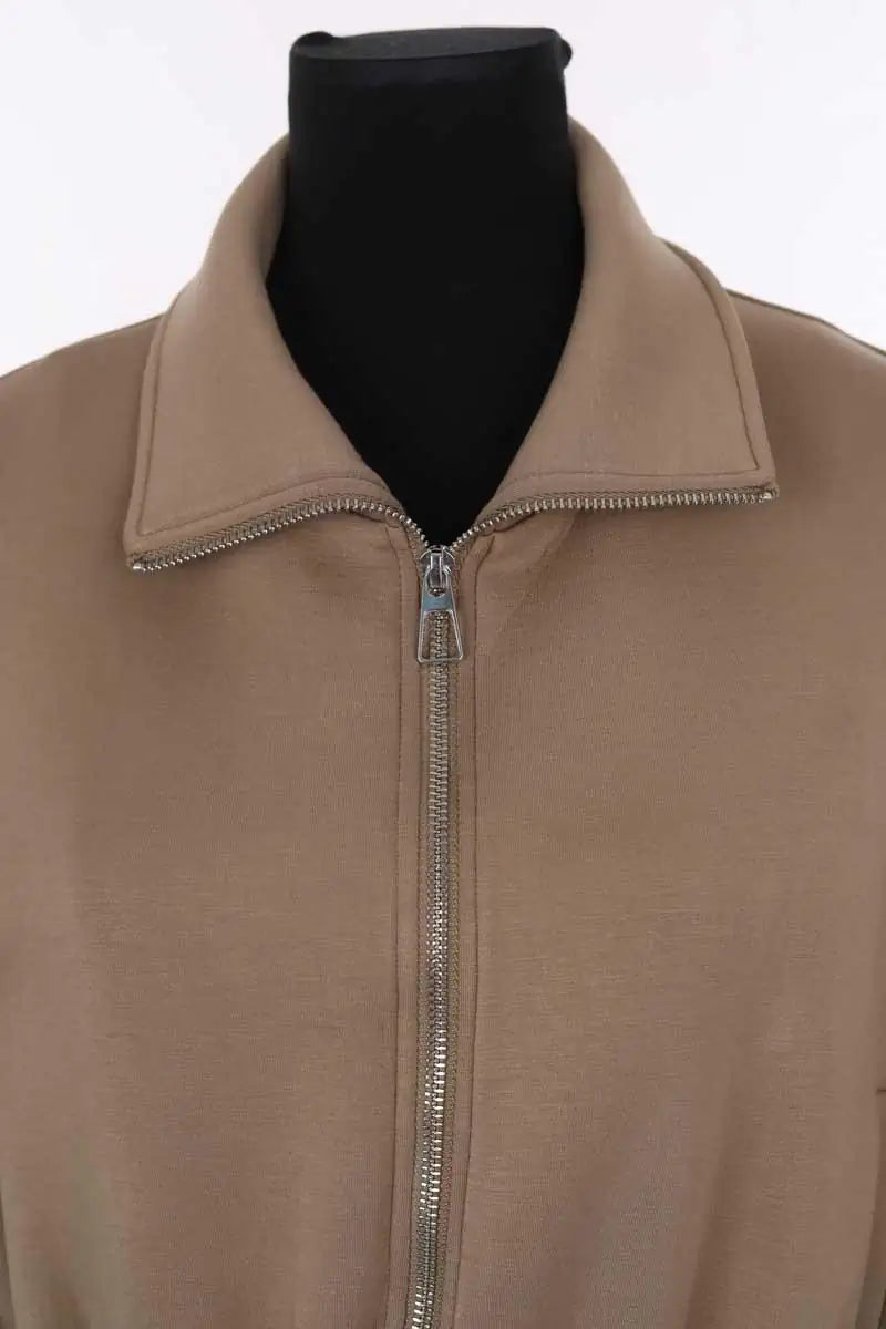 Gilet The Frankie Shop Beige en Viscose
