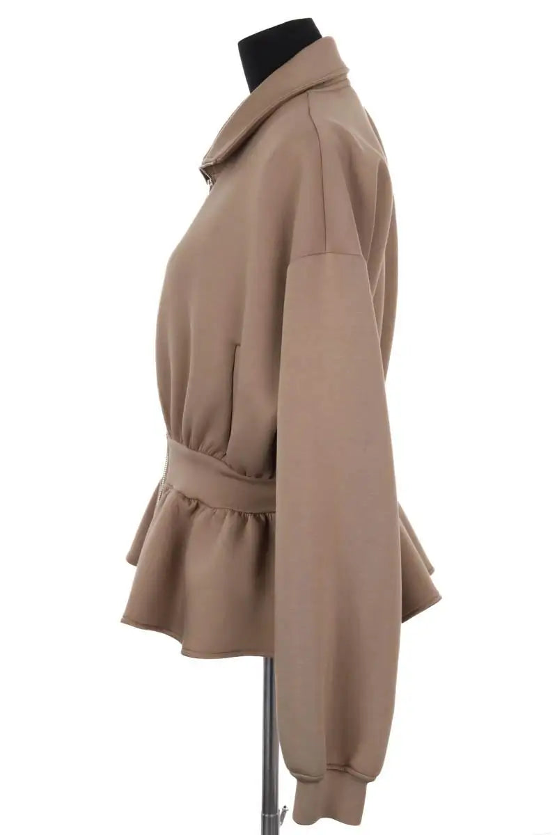 Gilet The Frankie Shop Beige en Viscose