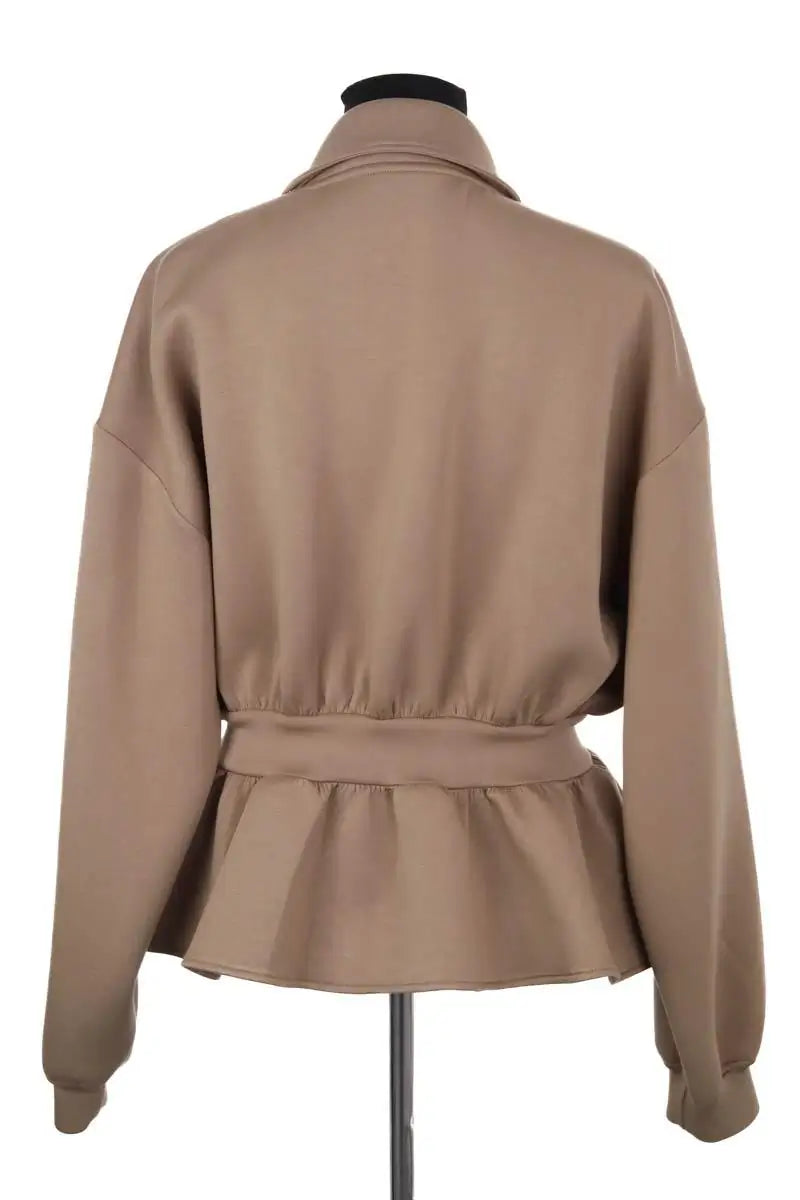 Gilet The Frankie Shop Beige en Viscose