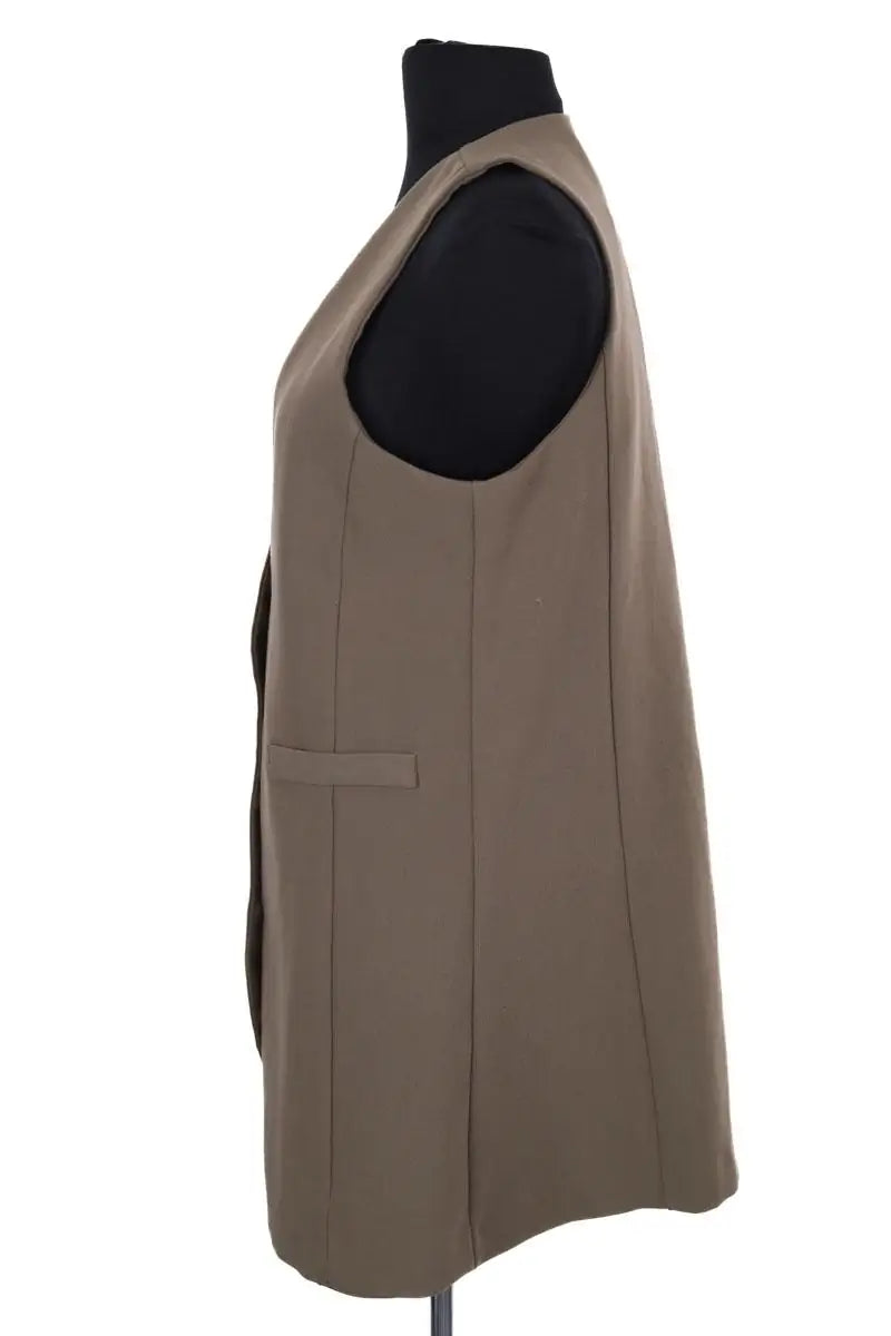 Gilet The Frankie Shop Kaki en Synthétique