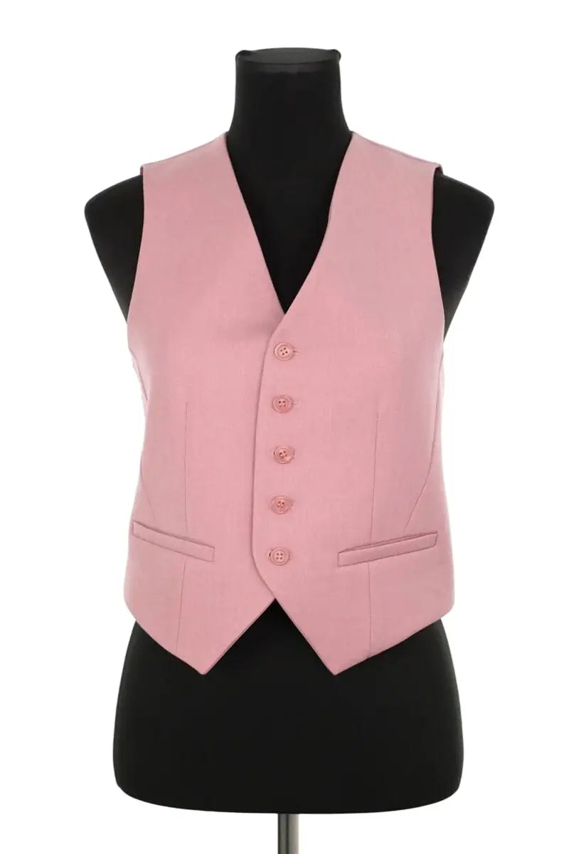 Gilet The Frankie Shop Rose en Synthétique, taille S - Seconde Main