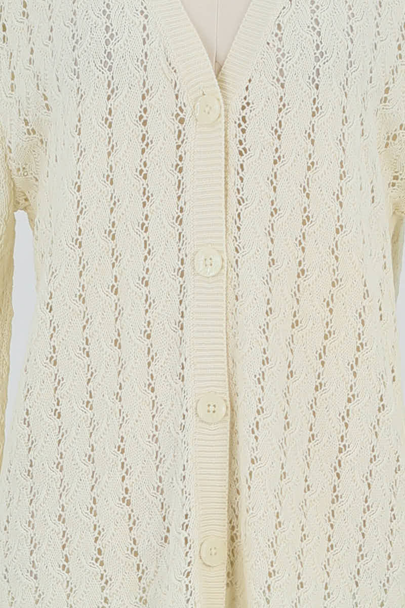Gilet The Kooples Blanc en Coton