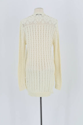 Gilet The Kooples Blanc en Coton