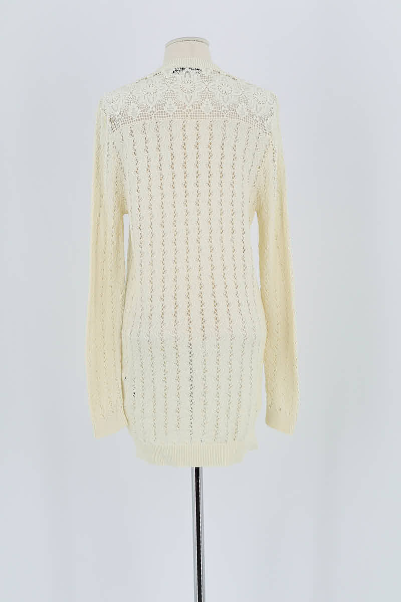 Gilet The Kooples Blanc en Coton