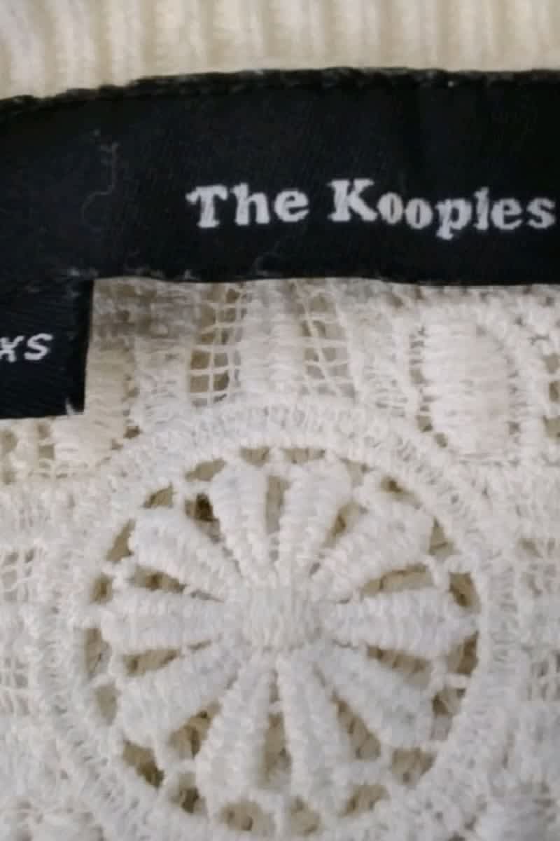 Gilet The Kooples Blanc en Coton