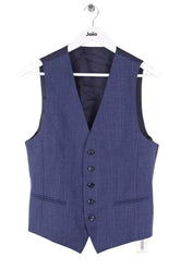 Gilet Tommy Hilfiger Marine en Coton, taille M - Seconde Main
