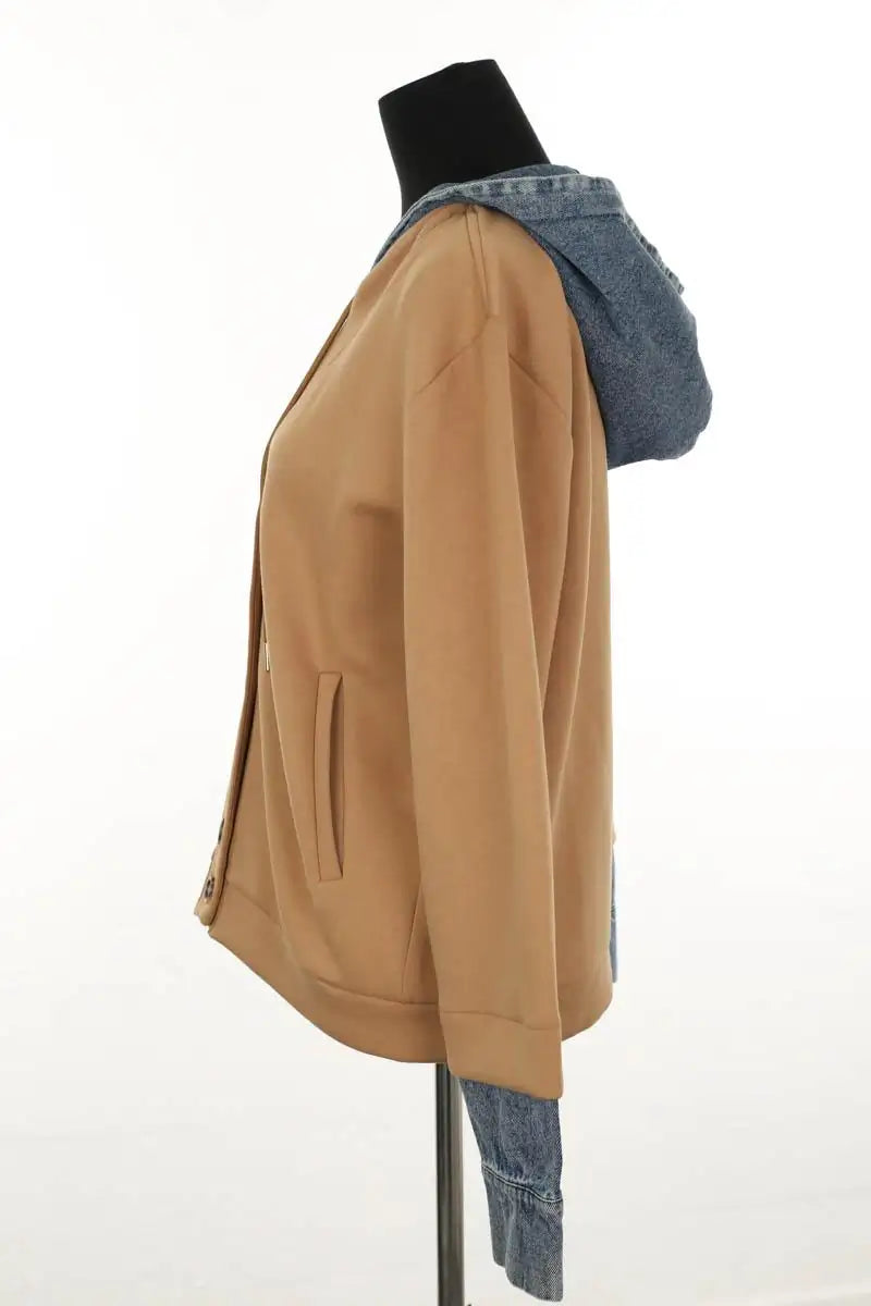 Gilet Twinset Camel en Synthétique