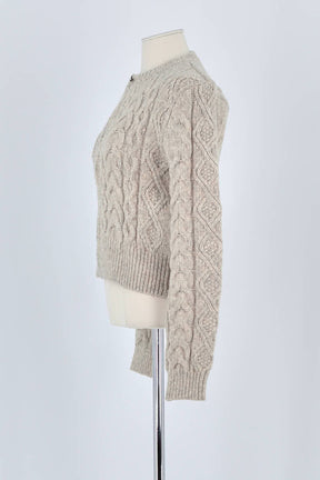 Gilet Vanessa Bruno Beige en Laine