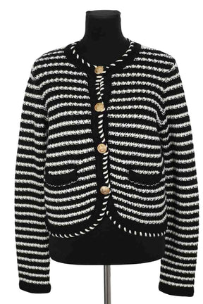 Gilet Vanessa Bruno Noir en Laine, taille S - Seconde Main