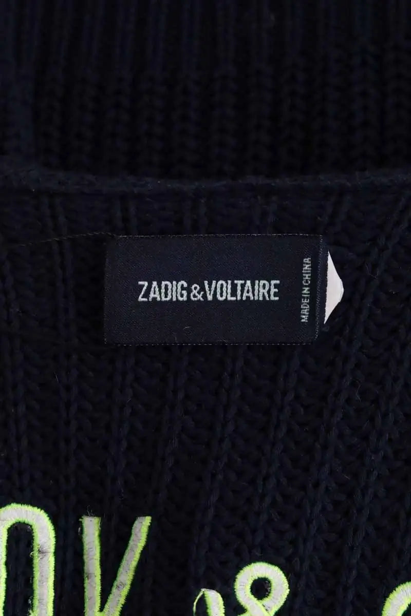 Gilet Zadig & Voltaire Marine en Coton