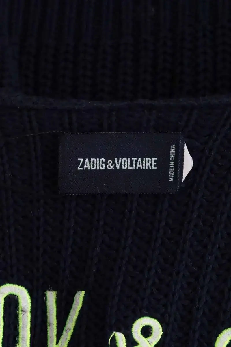 Gilet Zadig & Voltaire Marine en Coton