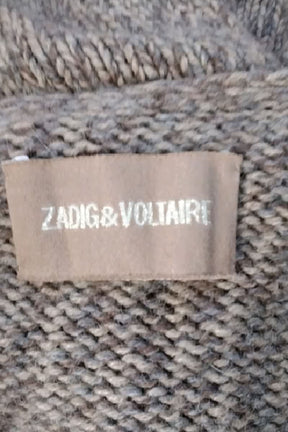 Gilet Zadig & Voltaire Marron en Laine