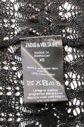 Gilet Zadig & Voltaire Noir en Coton
