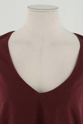 Robe Ba&Sh Bordeaux en Soie