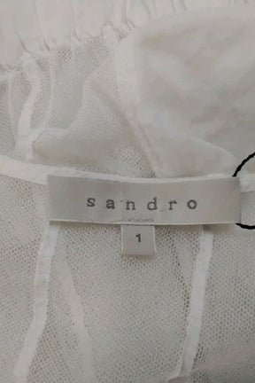 Blouse Sandro  Blanc