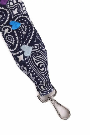 Grande bandoulière Call It By Your Name All navy Bleu en Coton