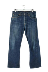 Jean droit Levi's 501 Bleu en Coton, taille L - Seconde Main