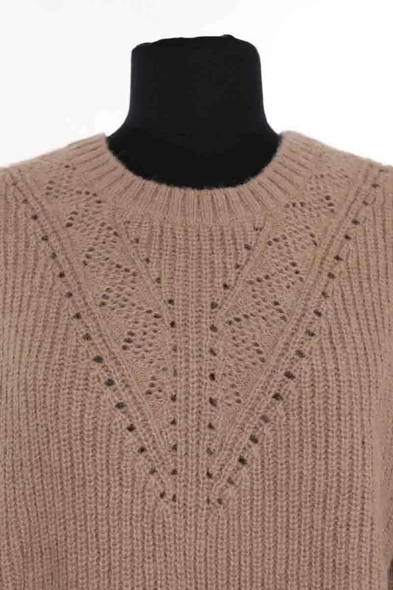 Pull The Kooples Marron en Synthétique