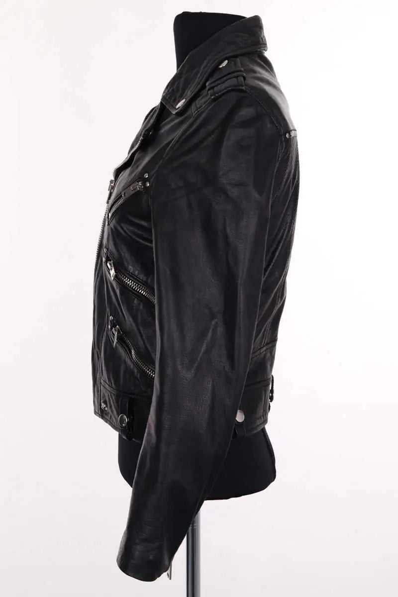Veste The Kooples Noir en Cuir