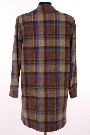 Manteau Diega Marron en Laine