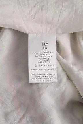 Gilet Iro Elia Multicolore en Coton