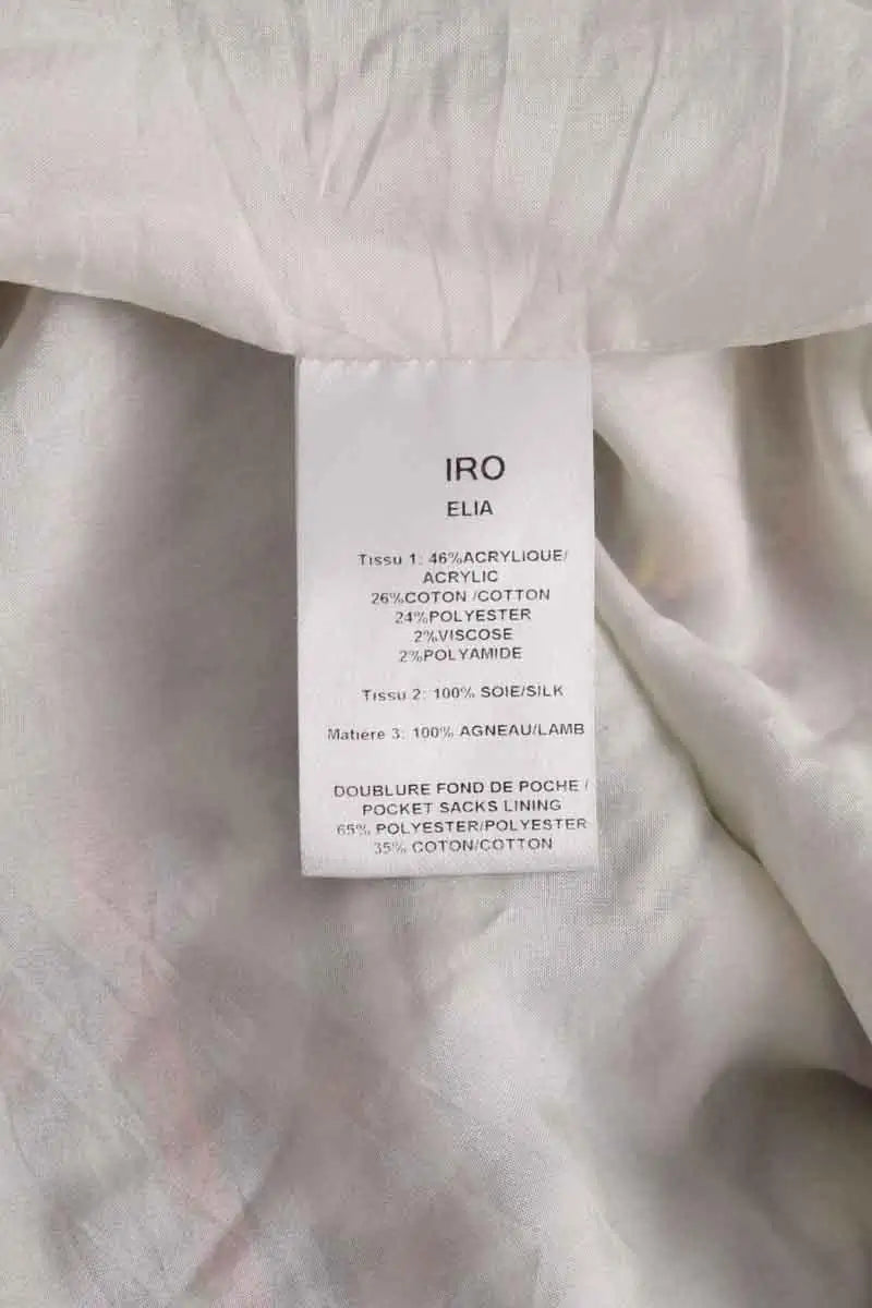 Gilet Iro Elia Multicolore en Coton