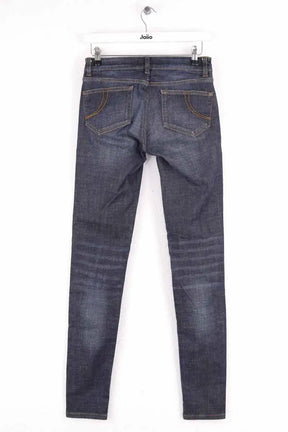 Jean slim Maje Other Bleu en Coton
