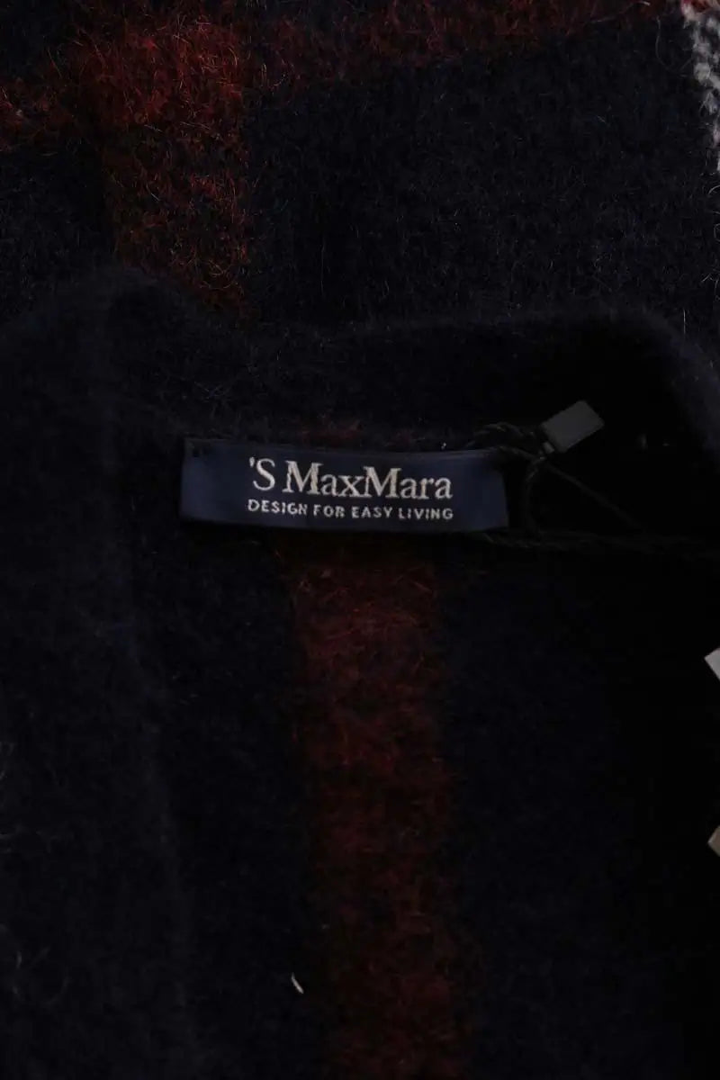 Cardigan Max Mara Bleu en Laine