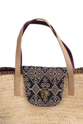 Cabas Claris Virot Beige en Osier