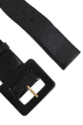 Ceinture en cuir Yves Saint Laurent Noir en Cuir