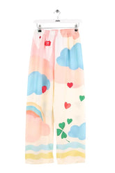 Pantalon droit Eres Imprime paradis Multicolore en Soie, taille S - Seconde Main