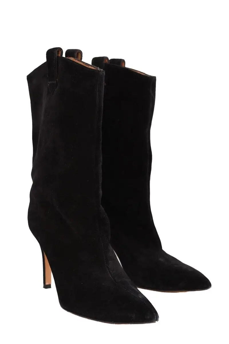 Boots Toral Noir en Daim