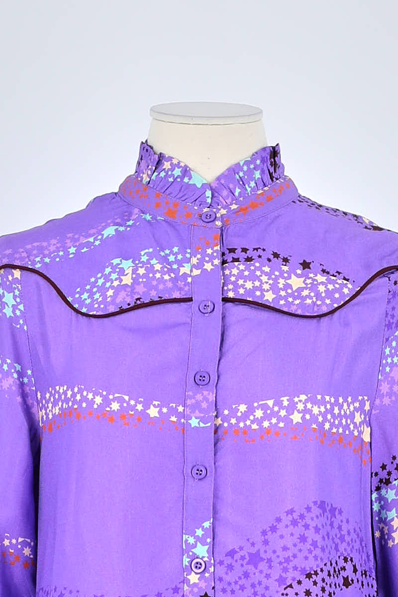 Robe Isabelle Blanche  Violet