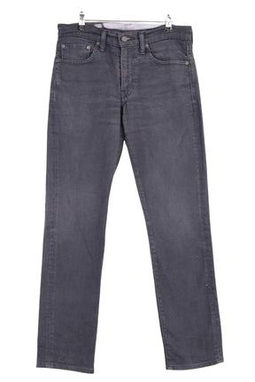 Jean droit Levi's 501 Anthracite en Coton, taille M - Seconde Main